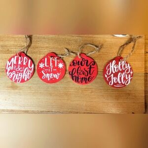 Handpainted Christmas Ornaments